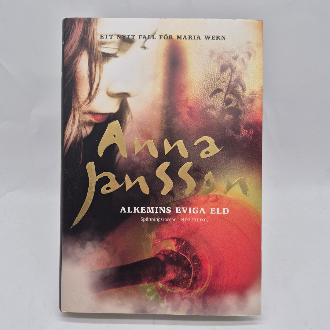 Alkemiens eviga eld kriminalroman inbunden bok
