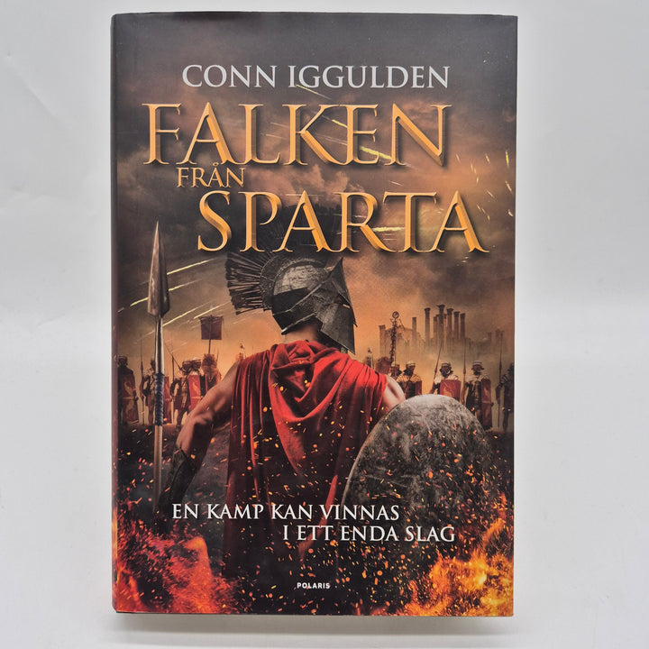 Falken från Sparta historisk roman inbunden