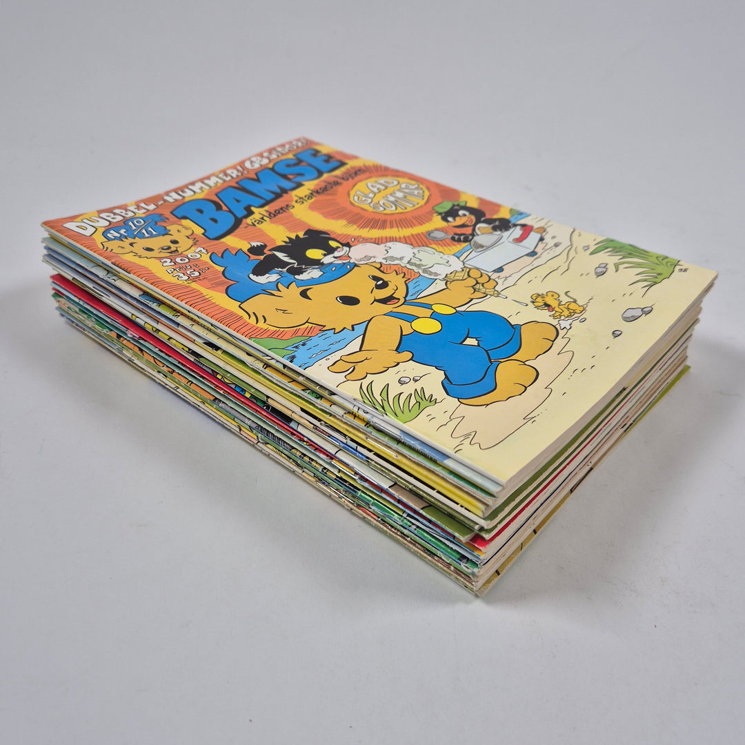Bamse serietidningar samling blandade nummer 2000tal