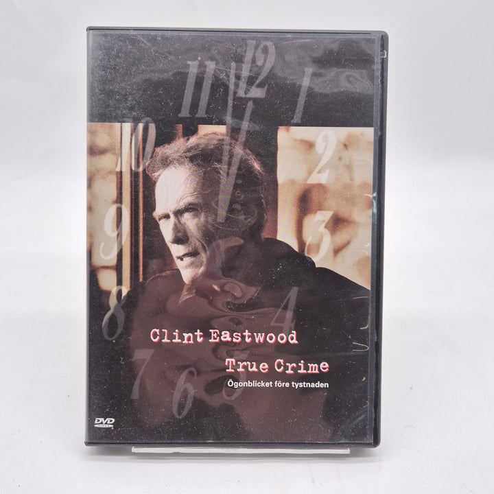 Clint Eastwood True Crime DVD thriller begagnad