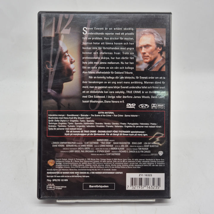 Clint Eastwood True Crime DVD thriller begagnad