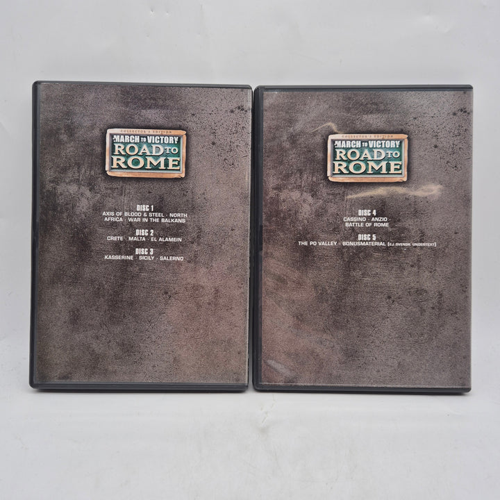 March to Victory dokumentärbox DVD krigshistoria