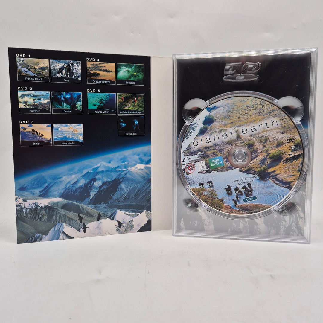 Planet Earth DVD box BBC Earth dokumentärserie