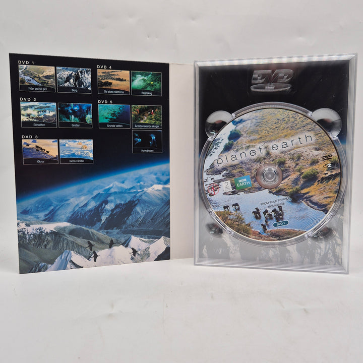 Planet Earth DVD box BBC Earth dokumentärserie