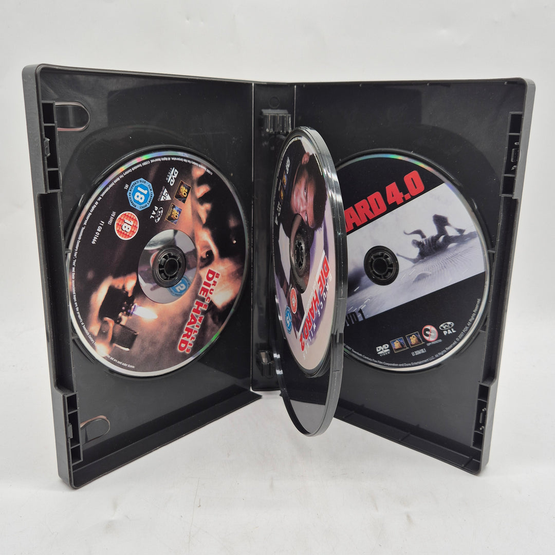 Die Hard Quadrilogy DVD box klassisk action