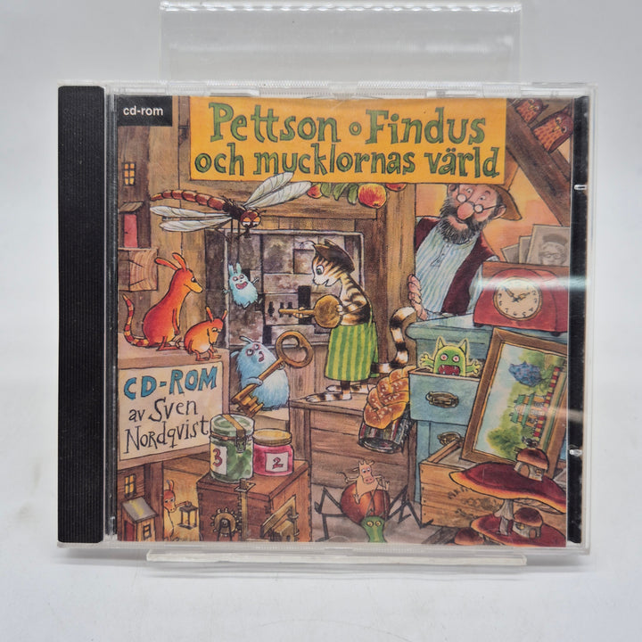 Pettson och Findus retro CD ROM barnspel