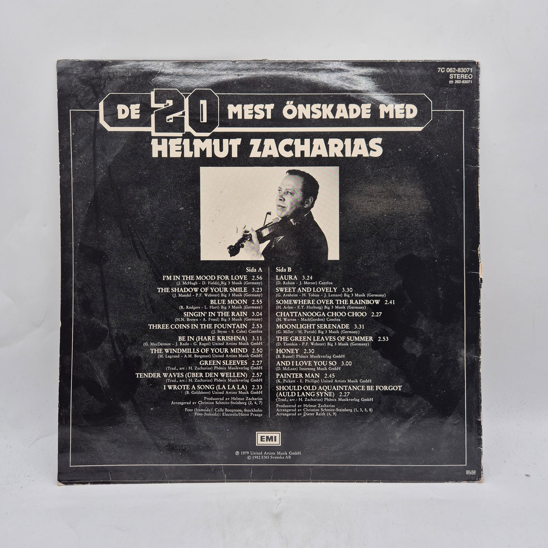 Helmut Zacharias LP De 20 mest önskade retro