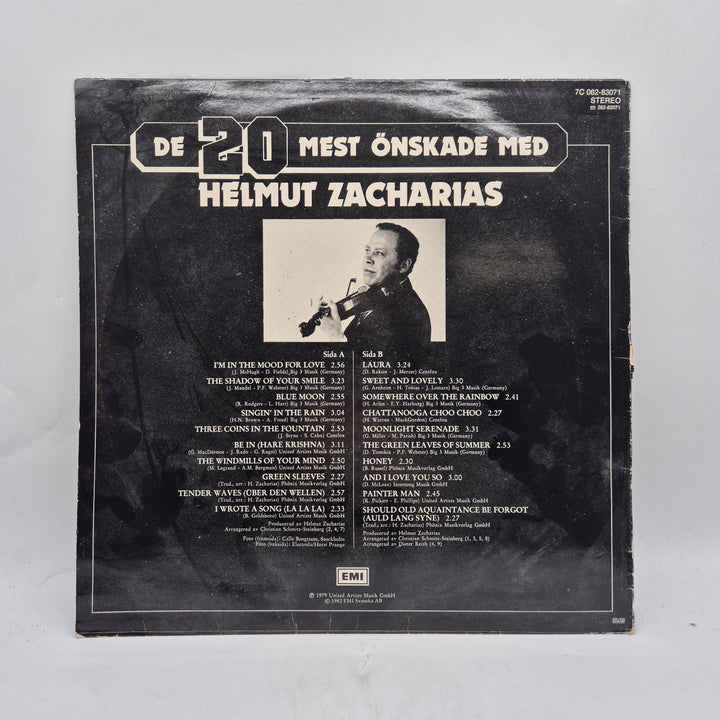 Helmut Zacharias LP De 20 mest önskade retro