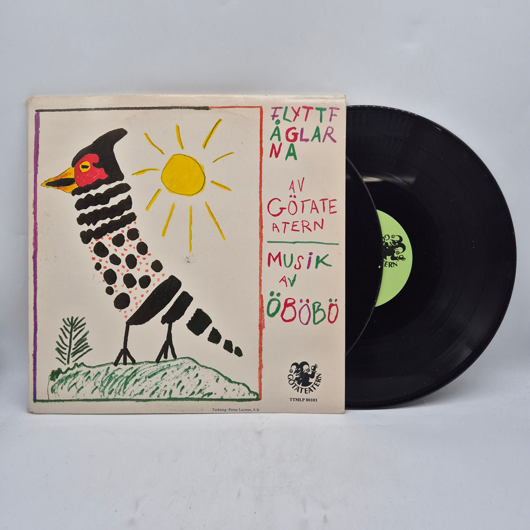 Flyttfåglarna retro LP Götateatern barnmusik