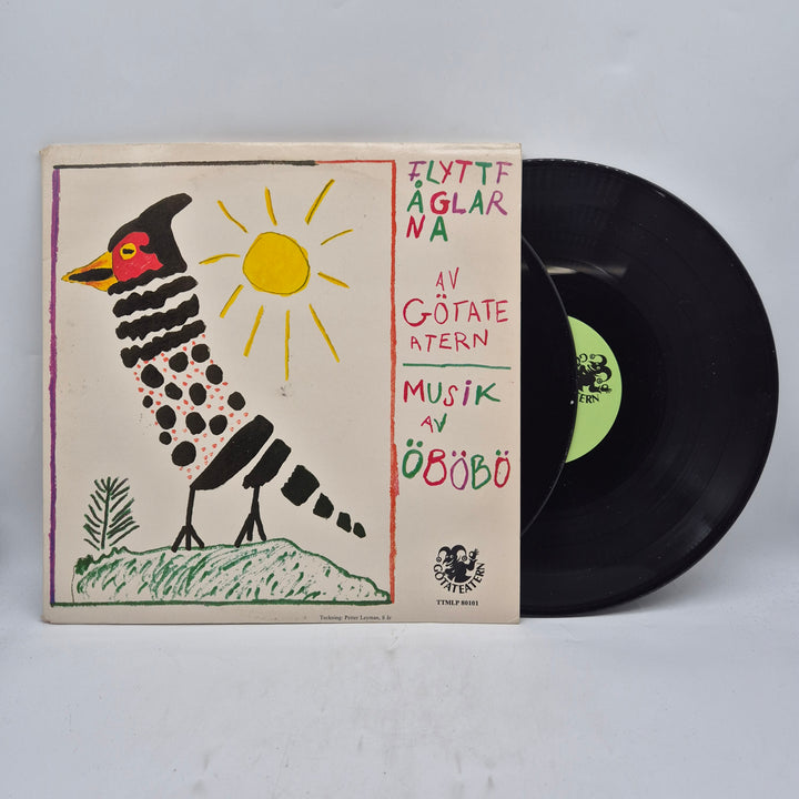 Flyttfåglarna retro LP Götateatern barnmusik
