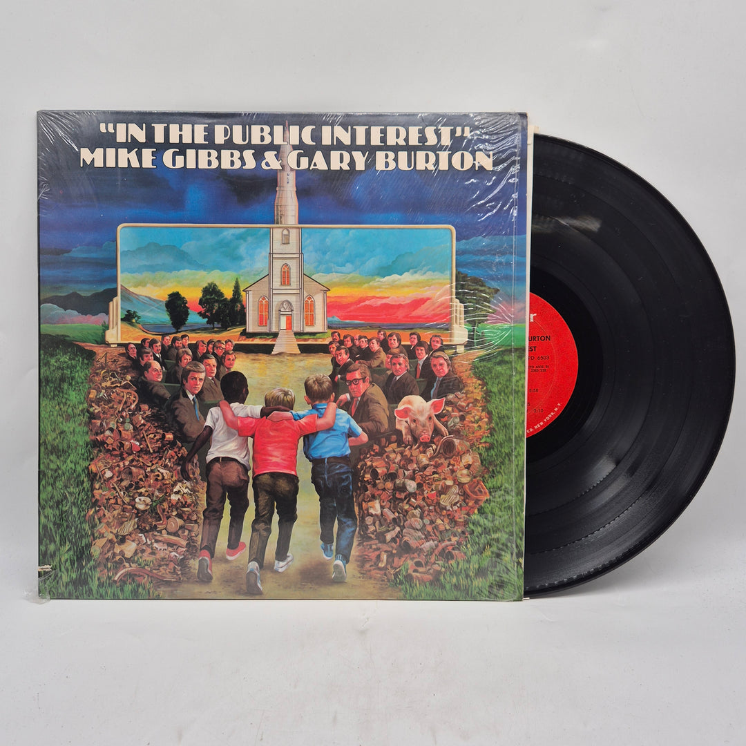 Mike Gibbs Gary Burton jazz LP retro