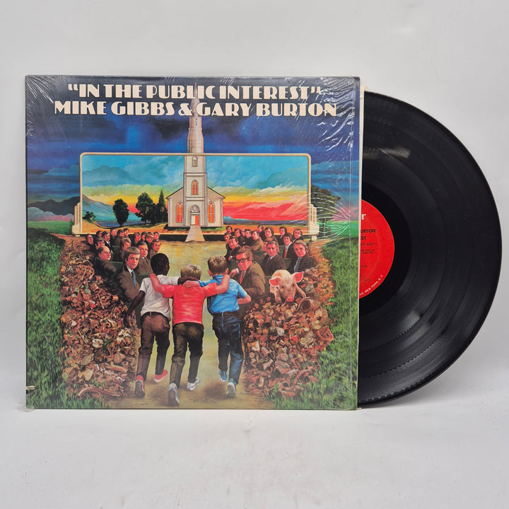Mike Gibbs Gary Burton jazz LP retro