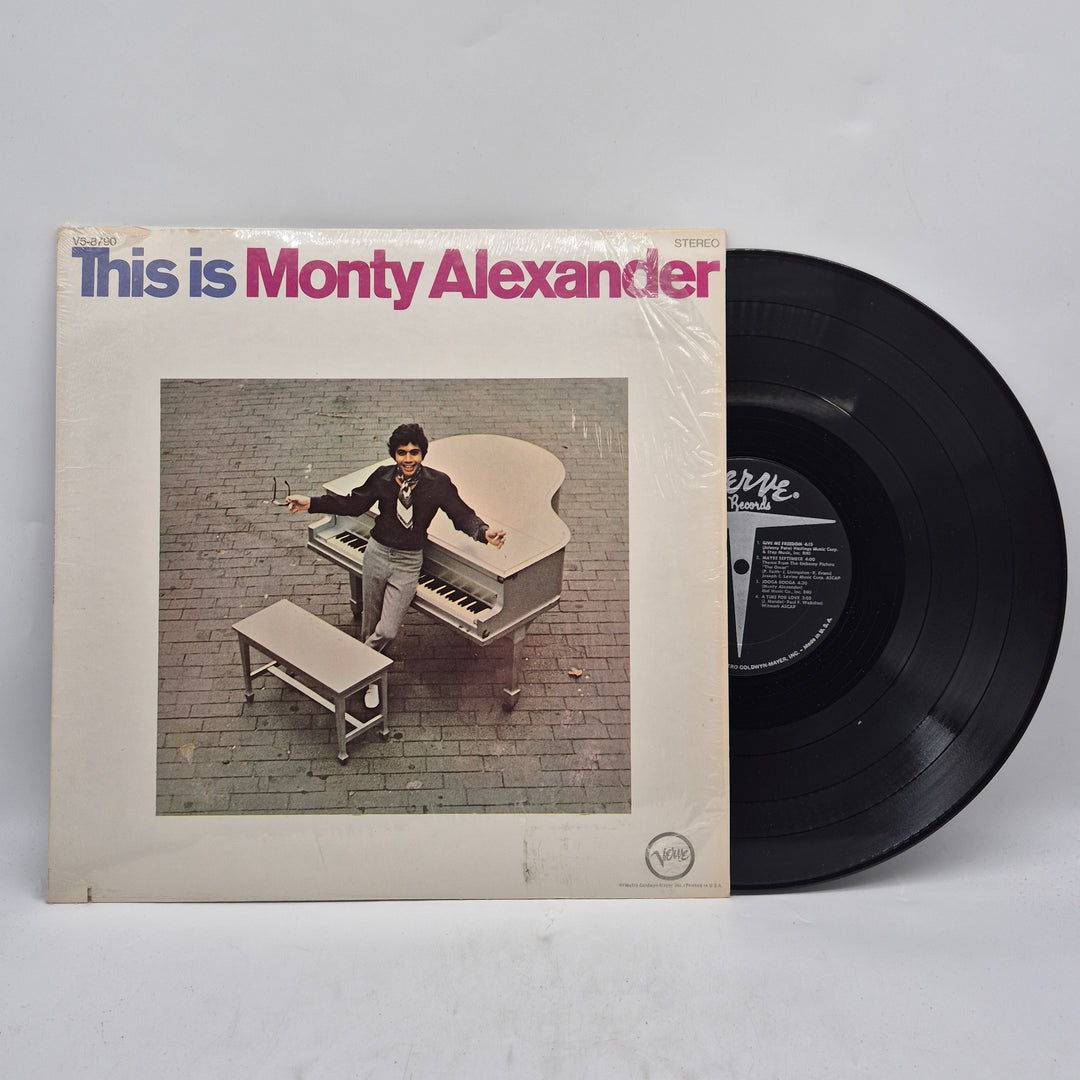 Monty Alexander vinyl LP retro Verve Records