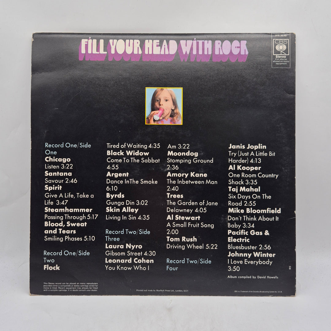 Fill Your Head With Rock dubbel LP vintage
