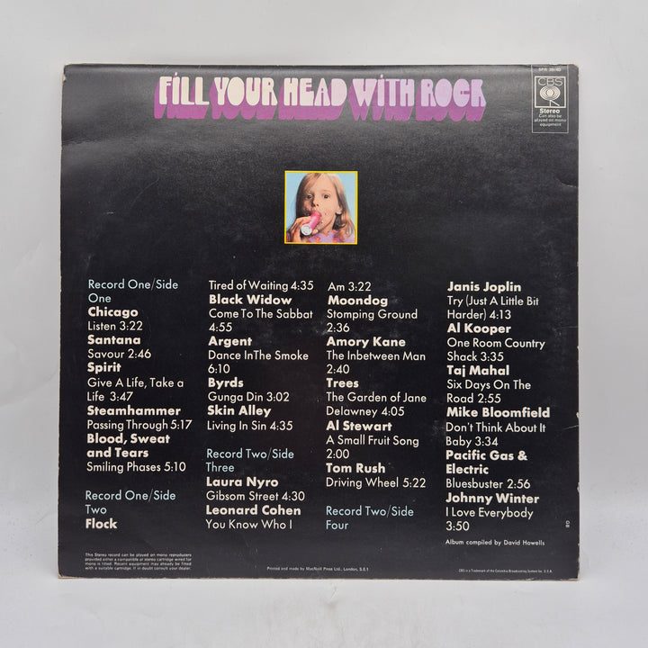 Fill Your Head With Rock dubbel LP vintage