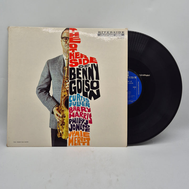 Benny Golson vinyl LP Riverside Records retro