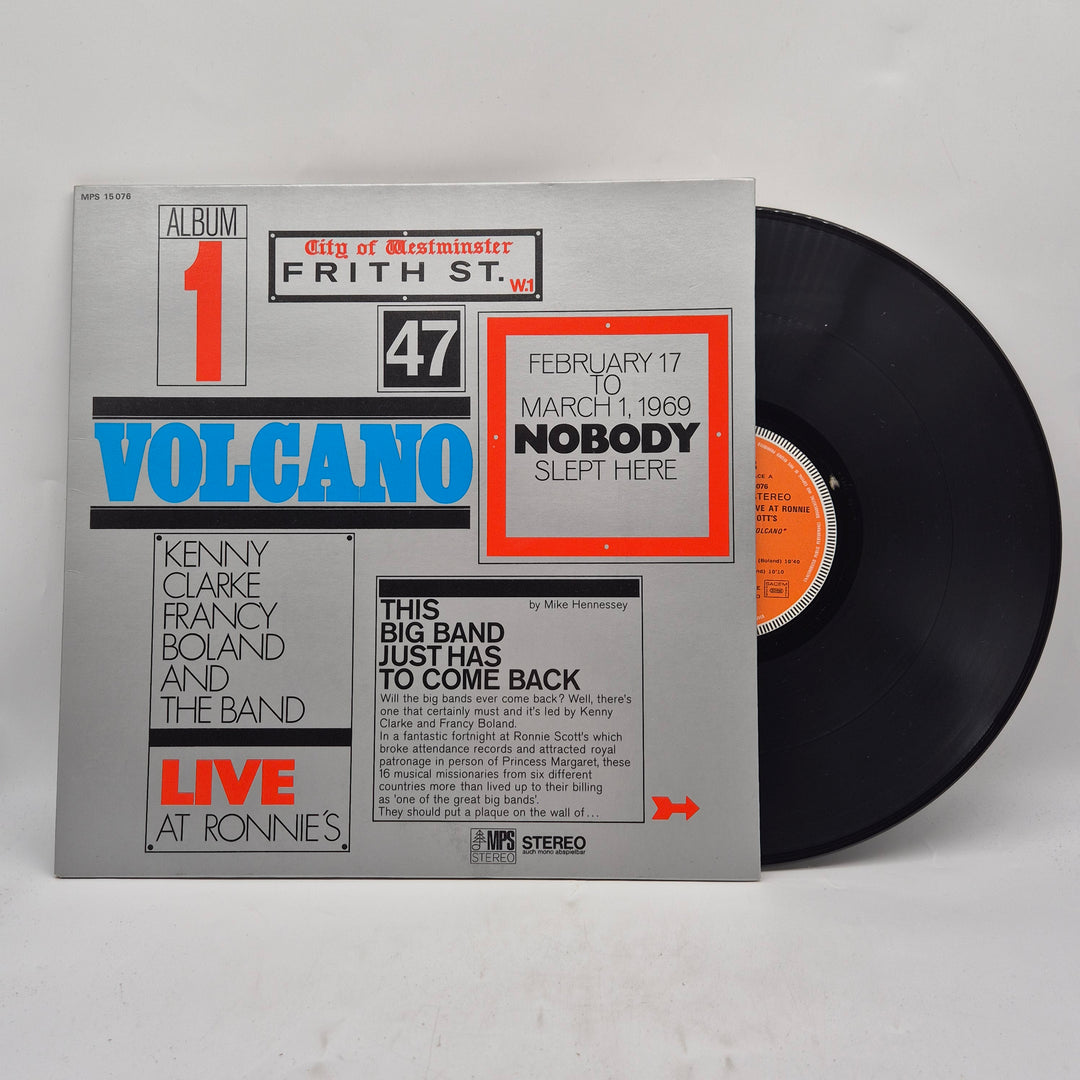 Kenny Clarke Boland Volcano live vinyl retro