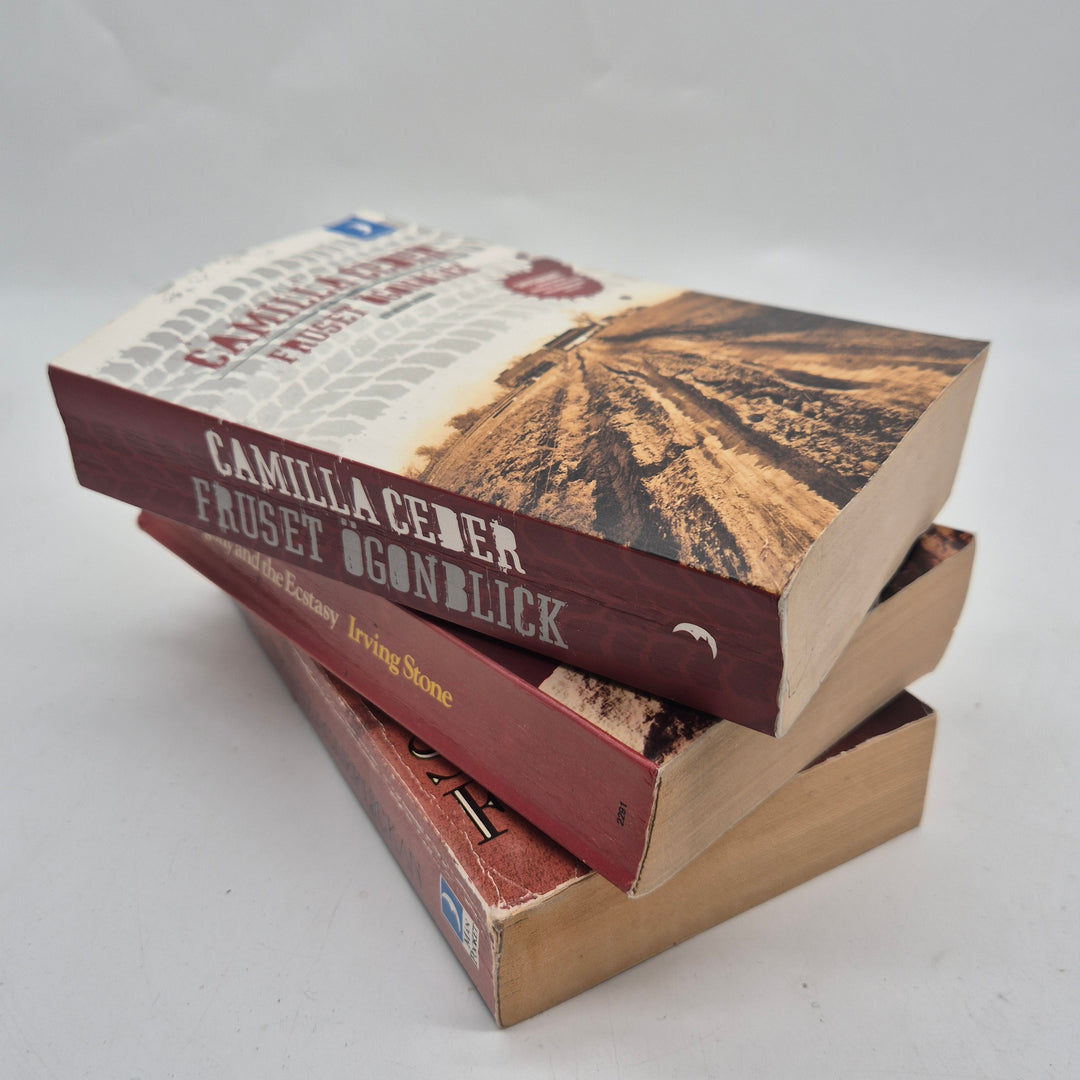 Bokpaket skönlitteratur pocket Irving Stone le Carré