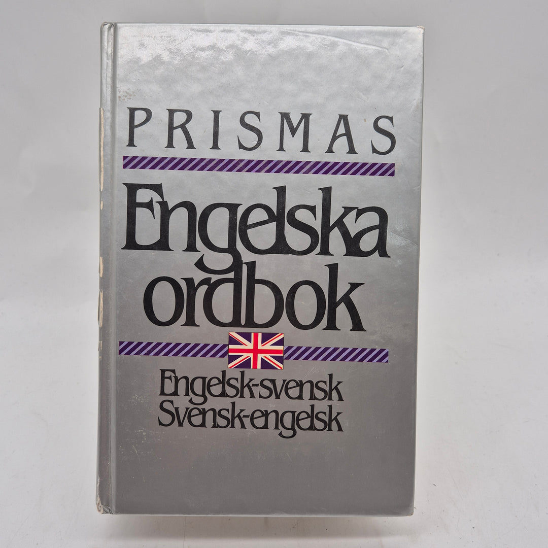 Prismas engelska ordbok retro inbunden bok