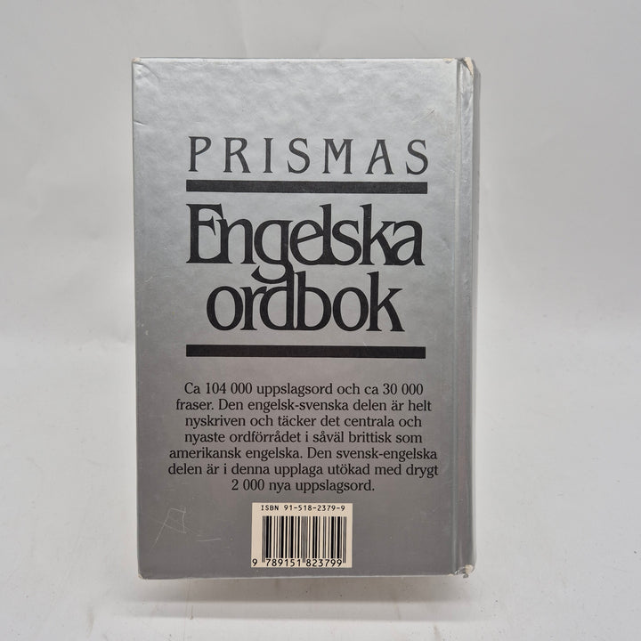 Prismas engelska ordbok retro inbunden bok