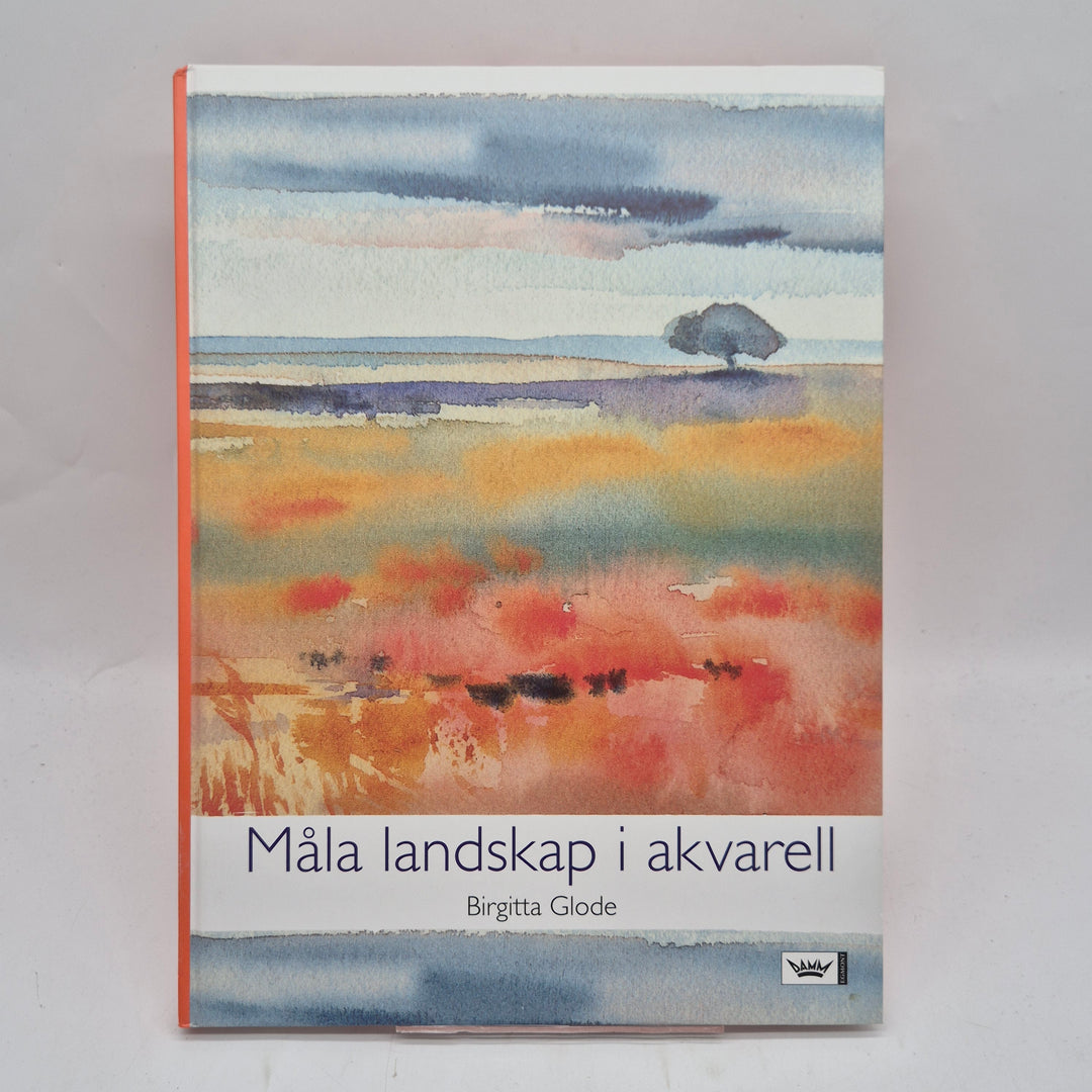 Måla landskap i akvarell bok begagnad