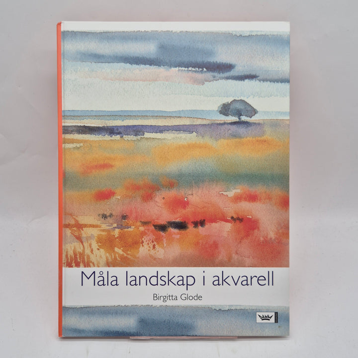 Måla landskap i akvarell bok begagnad