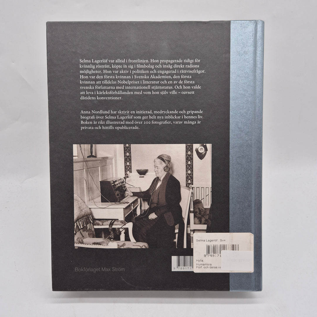 Selma Lagerlöf biografi inbunden Max Ström