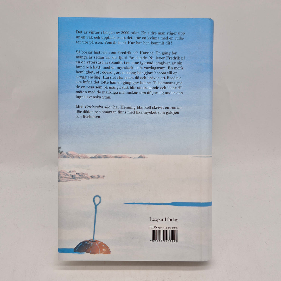 Italienska skor inbunden roman Henning Mankell