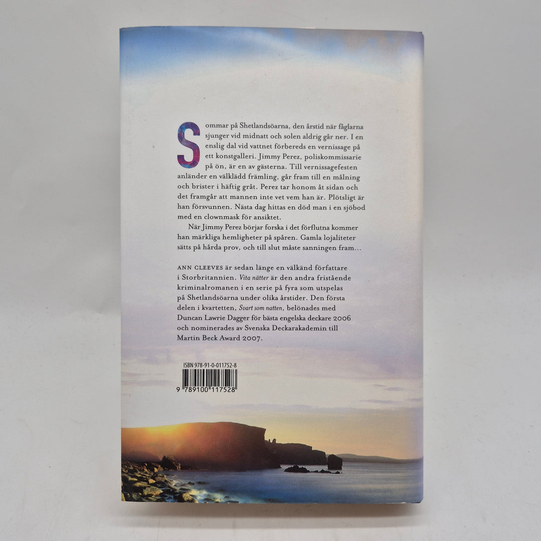 Vita nätter kriminalroman inbunden Ann Cleeves