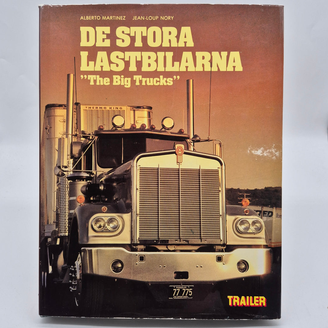 Retro fotobok De stora lastbilarna vintage