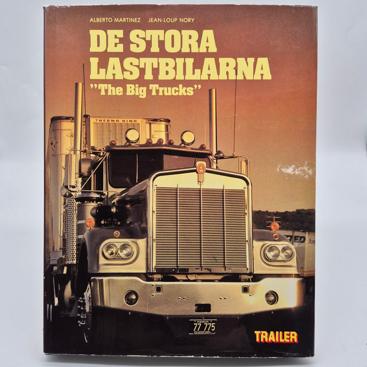 Retro fotobok De stora lastbilarna vintage
