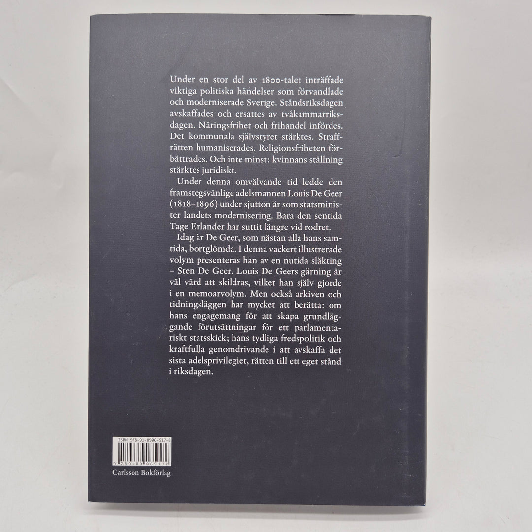 Louis De Geer historisk biografi Carlssons bok
