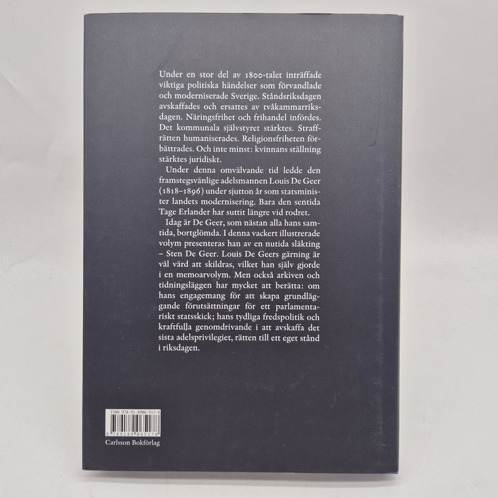 Louis De Geer historisk biografi Carlssons bok