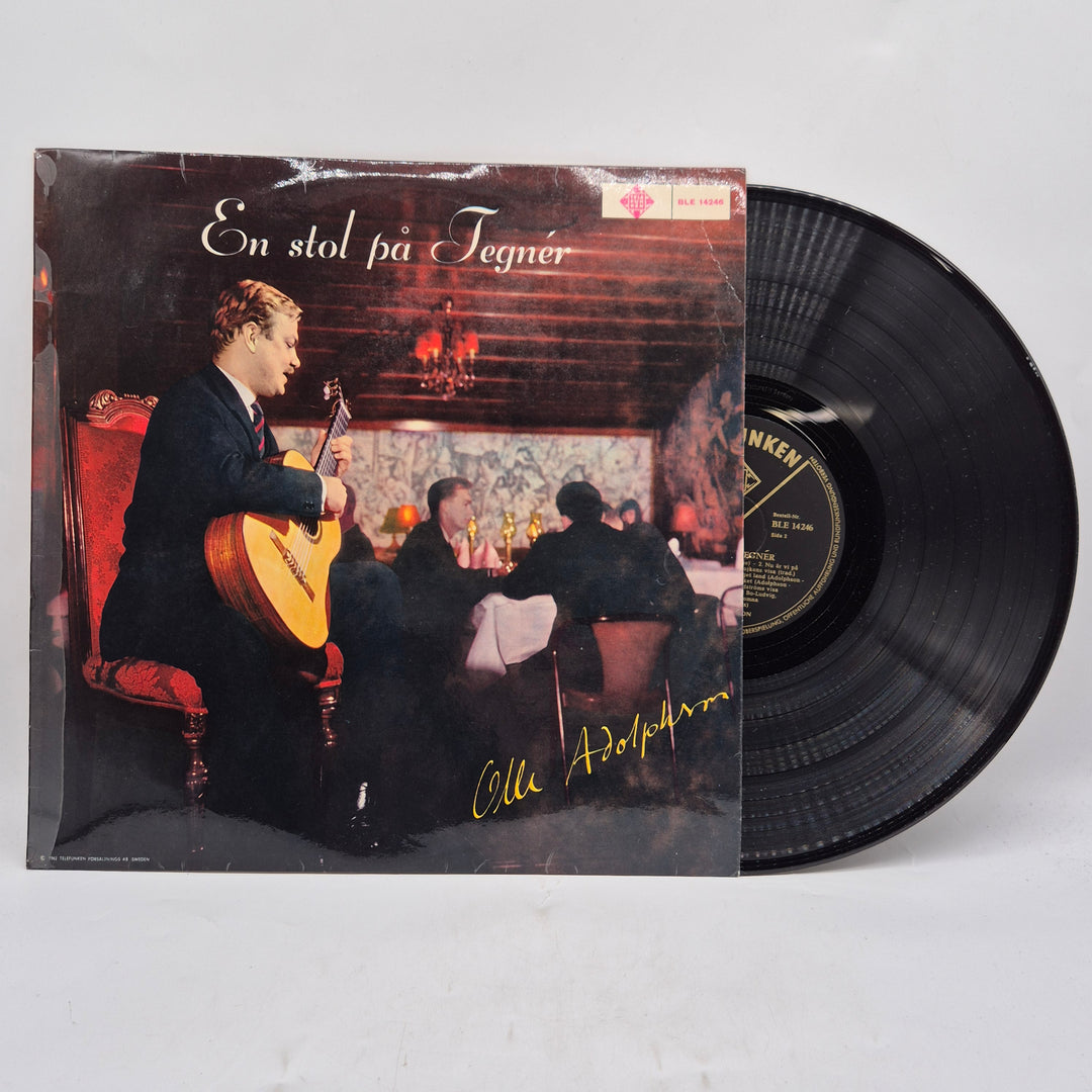 Olle Adolphson En stol på Tegnér retro vinyl