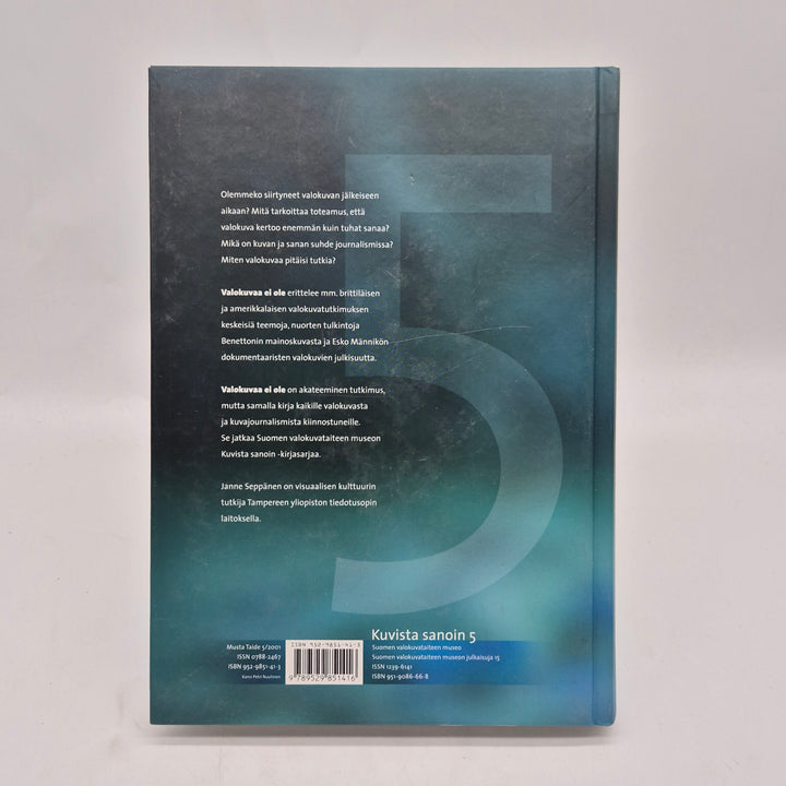 Fotobok Valokuvaa ei ole finsk facklitteratur