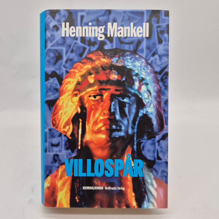 Henning Mankell Villospår inbunden kriminalroman begagnad