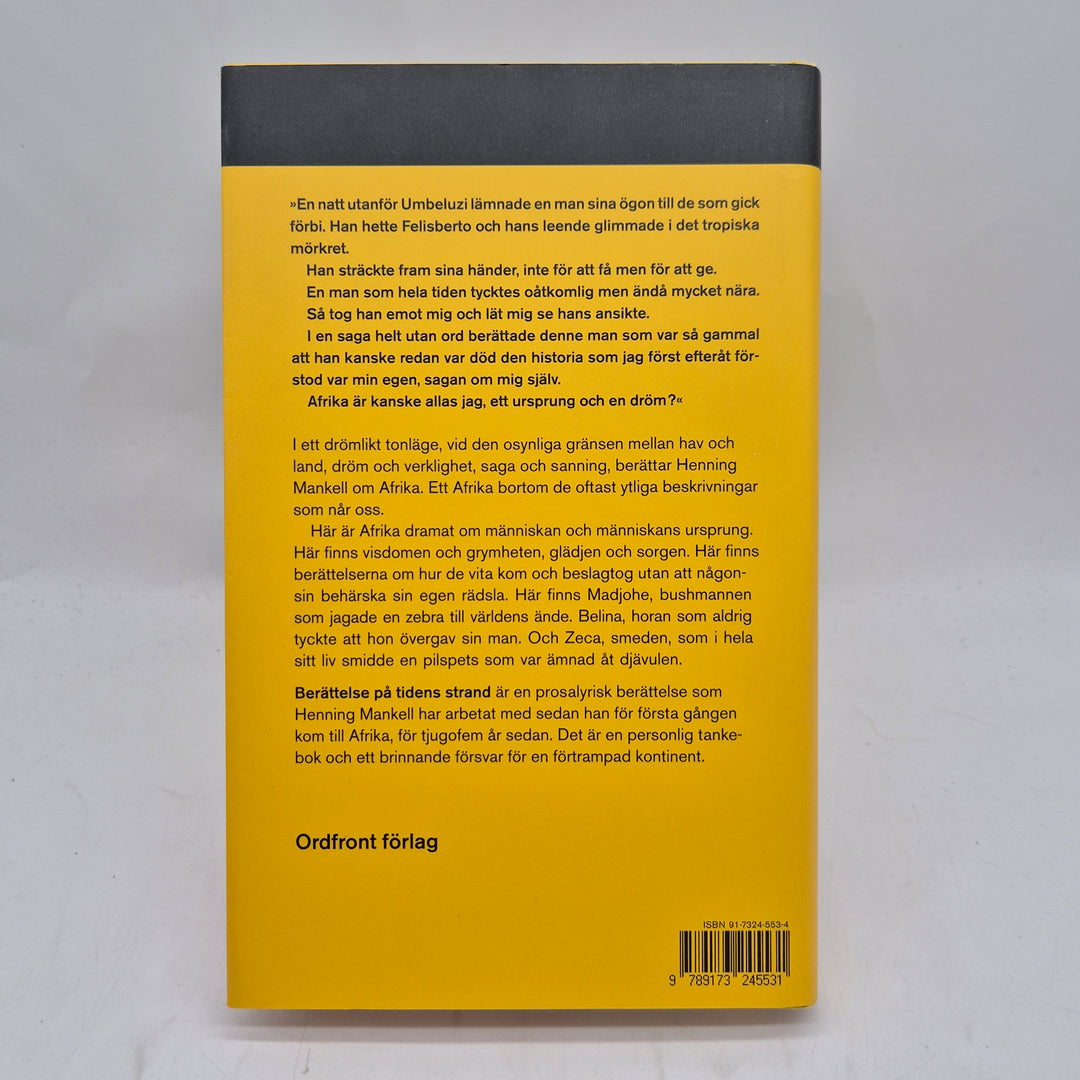 Henning Mankell inbunden roman Ordfront modern