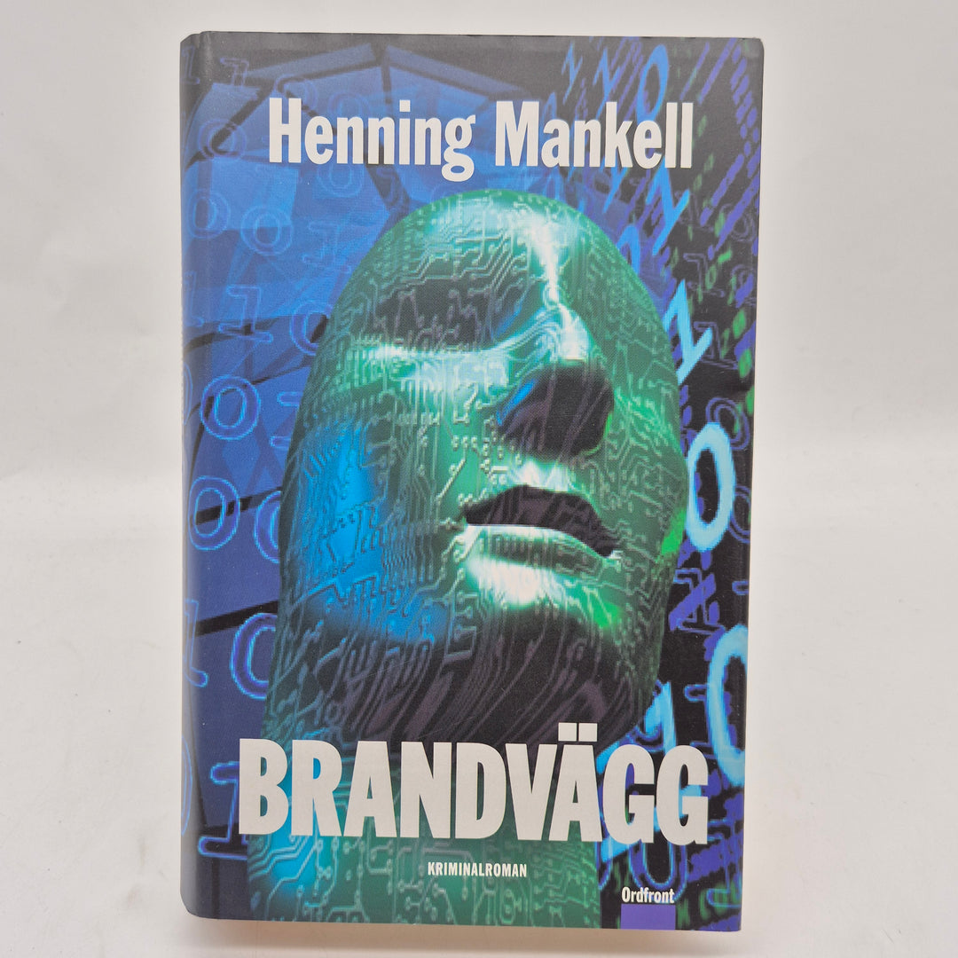 Brandvägg kriminalroman inbunden Henning Mankell Ordfront