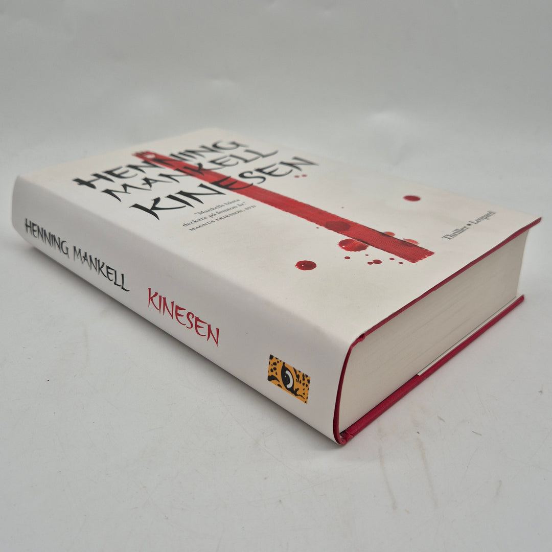 Kinesen Henning Mankell inbunden deckare begagnad