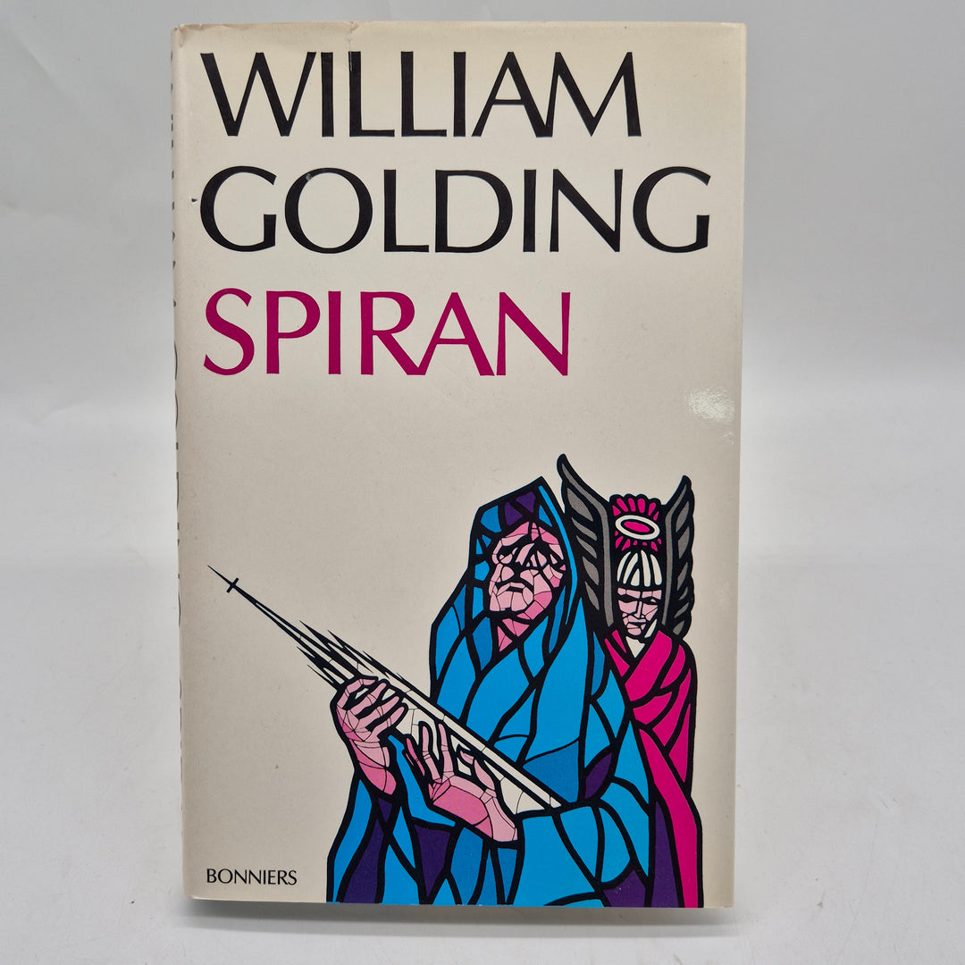 Spiran William Golding inbunden roman Bonniers retro