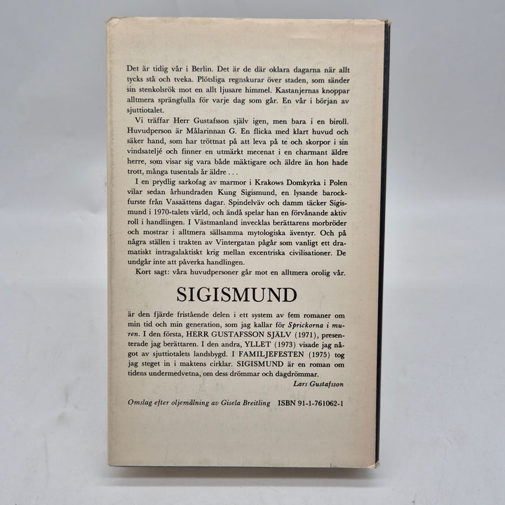 Sigismund Lars Gustafsson inbunden roman Norstedts