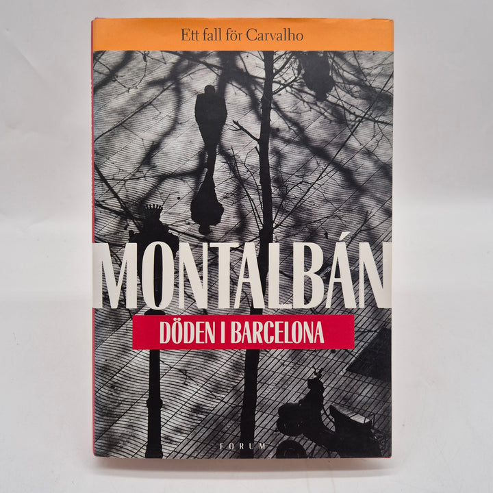 Döden i Barcelona kriminalroman inbunden bok
