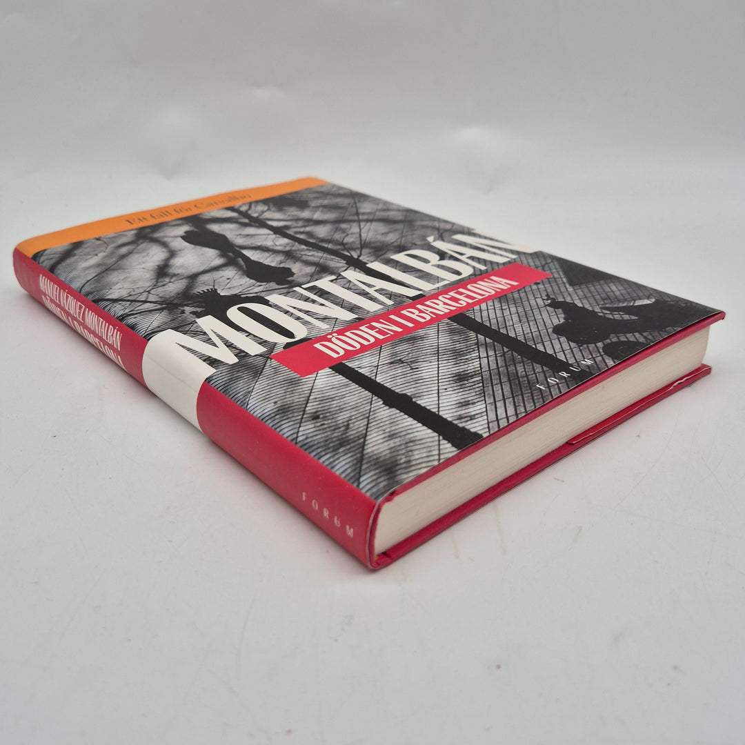 Döden i Barcelona kriminalroman inbunden bok