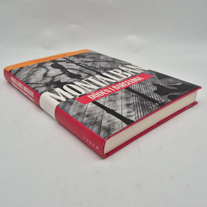 Döden i Barcelona kriminalroman inbunden bok