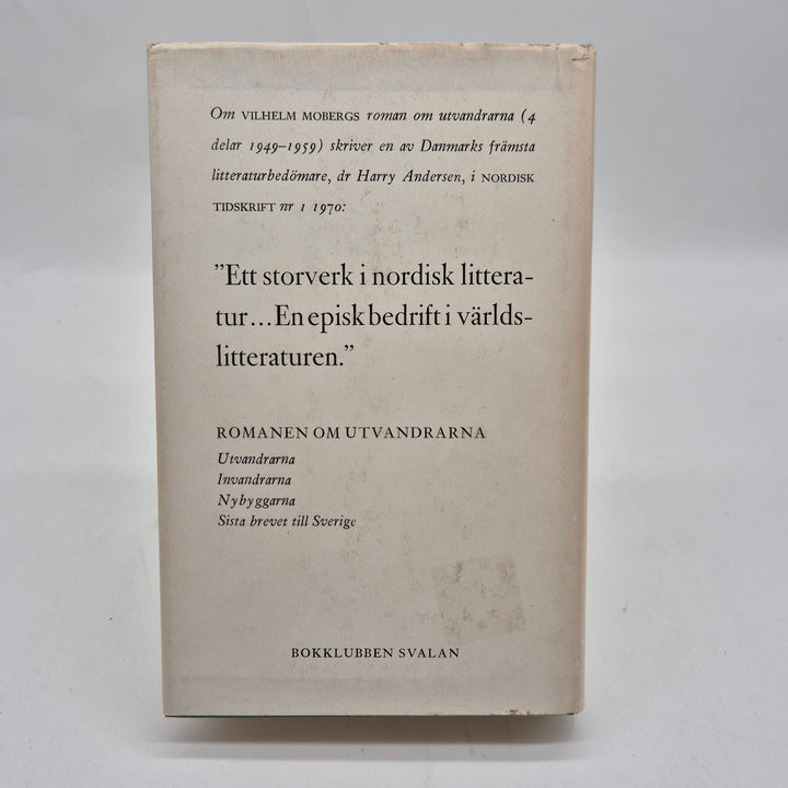 Invandrarna Vilhelm Moberg klassisk retro roman