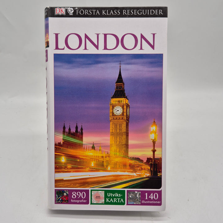 London reseguide DK Första klass begagnad