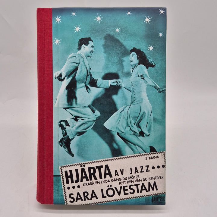 Hjärta av jazz inbunden bok retro Piratförlaget