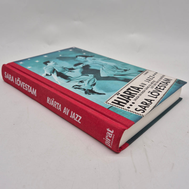 Hjärta av jazz inbunden bok retro Piratförlaget