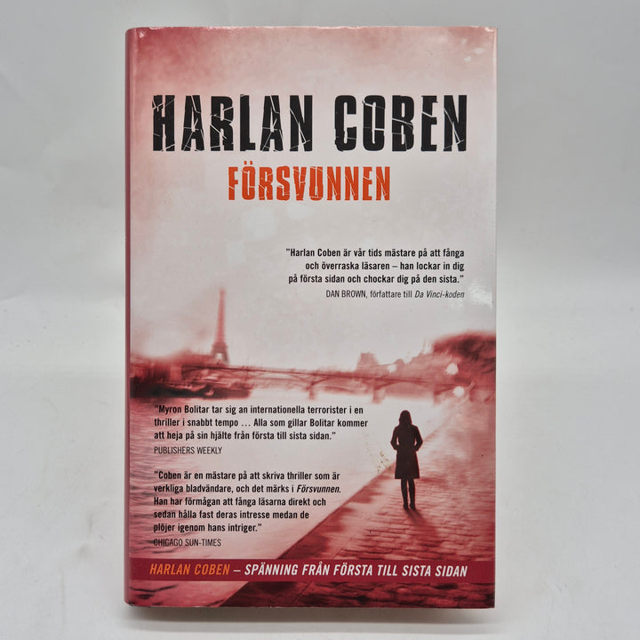 Försvunnen Harlan Coben inbunden thriller bok