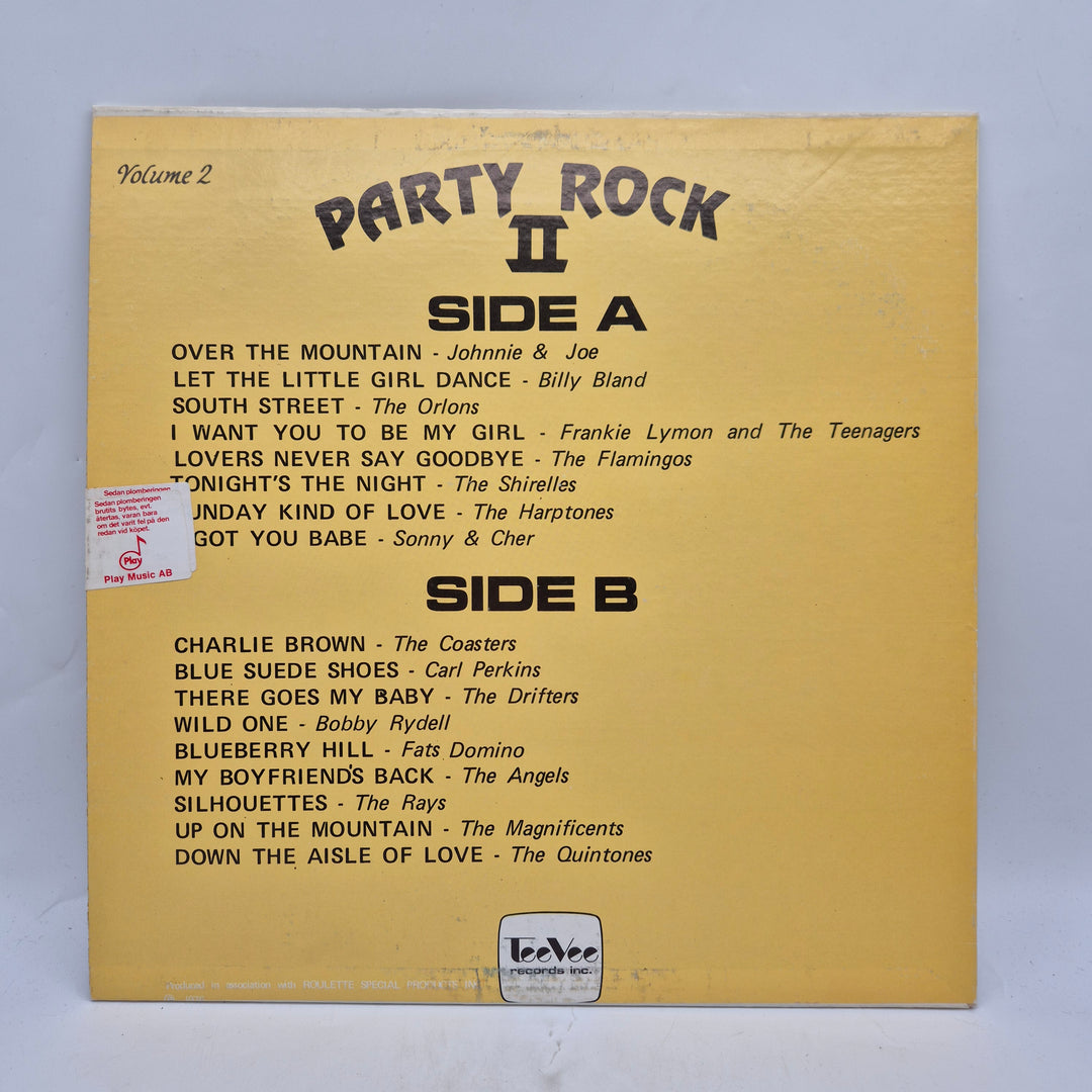 Retro LP Party Rock II TeeVee Records